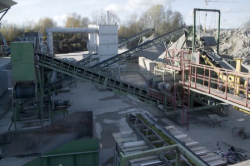 混合生活垃圾分選 